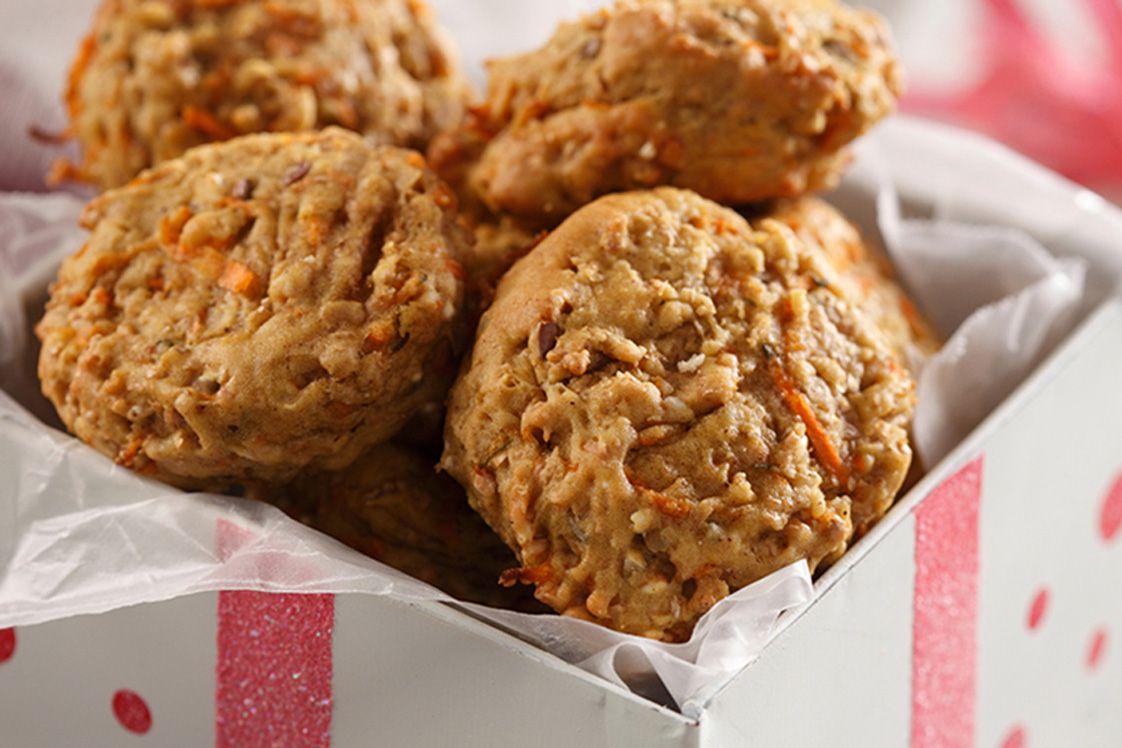 Spiced Carrot Soft Cookies
