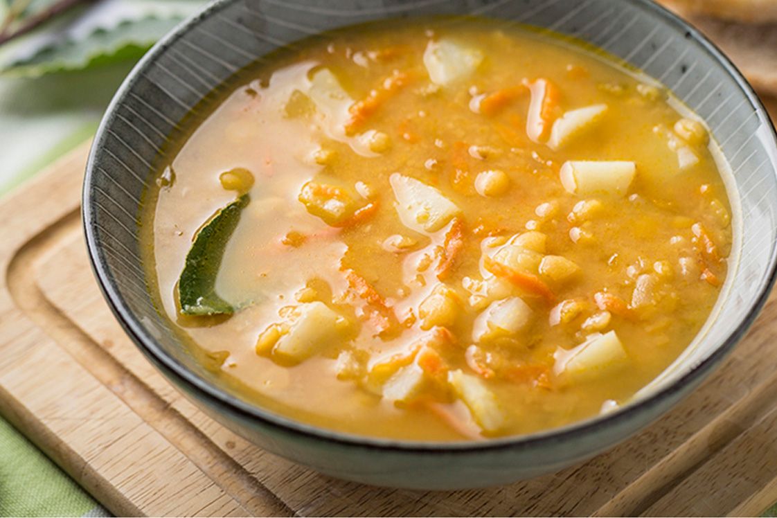 Ukrainian Split Pea Soup