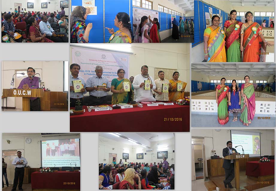 Photos from Day 1 of the 'Innovative Approaches for Sustainability in Production and Promotion of Utilization' event that took place in Koti, Hyderabad