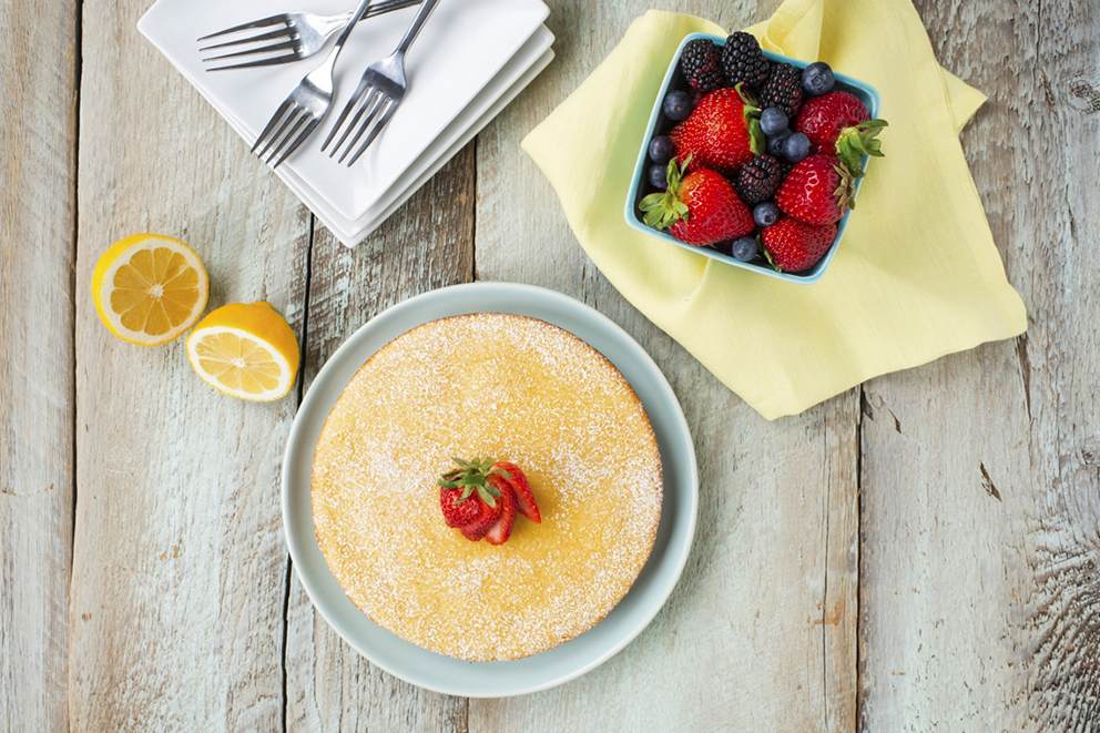 Lemony Chickpea Cake - Desserts Recipe