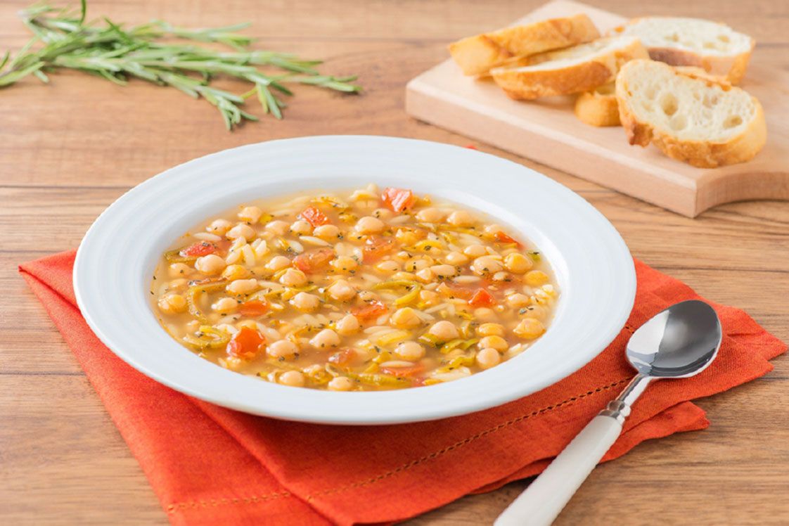 Rosemary Chickpea Soup