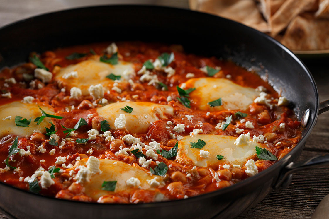 Shakshuka with Chickpeas - Mains Recipe