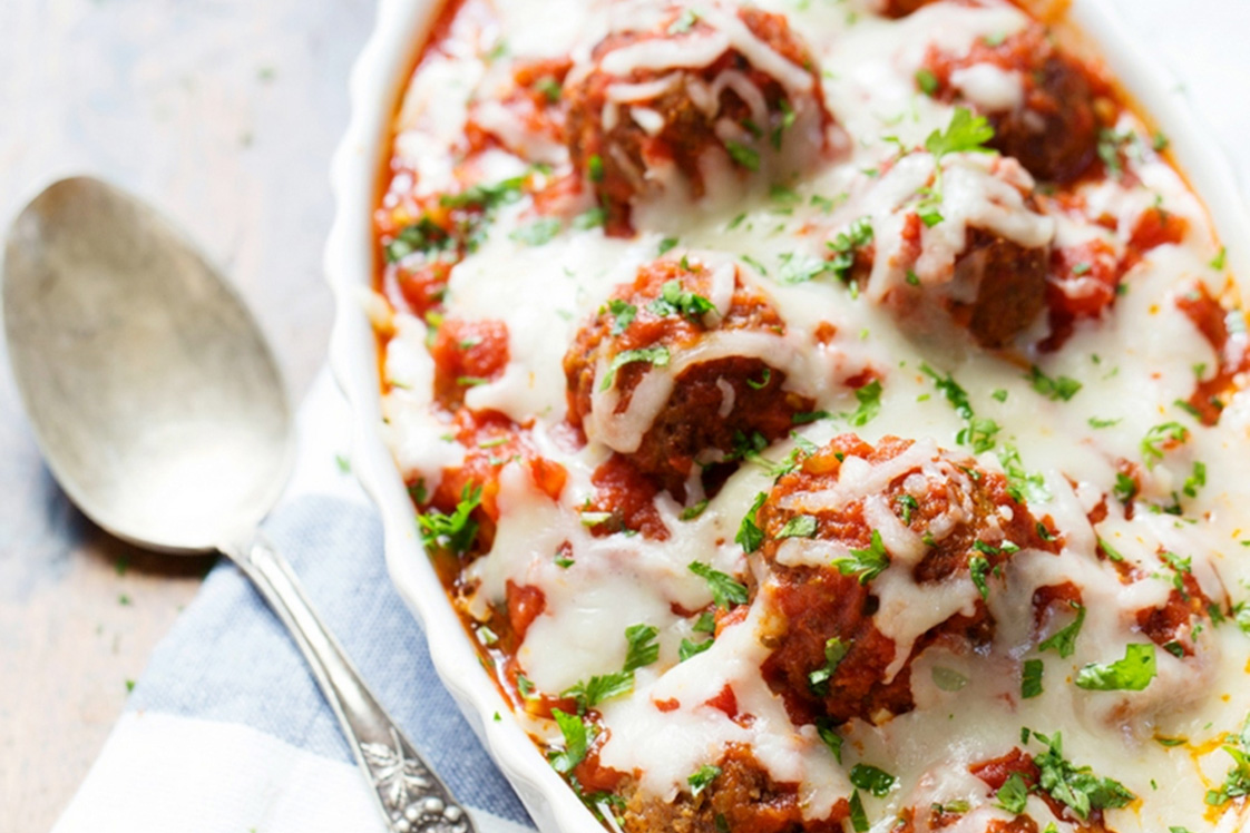 Cheesy Marinara Lentil Meatballs - Mains Recipe