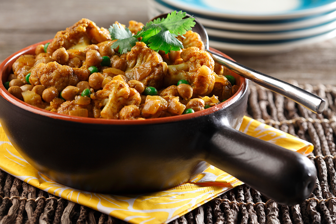 Chickpea and Cauliflower Curry - Mains, Salads, Soups & Stews Recipe