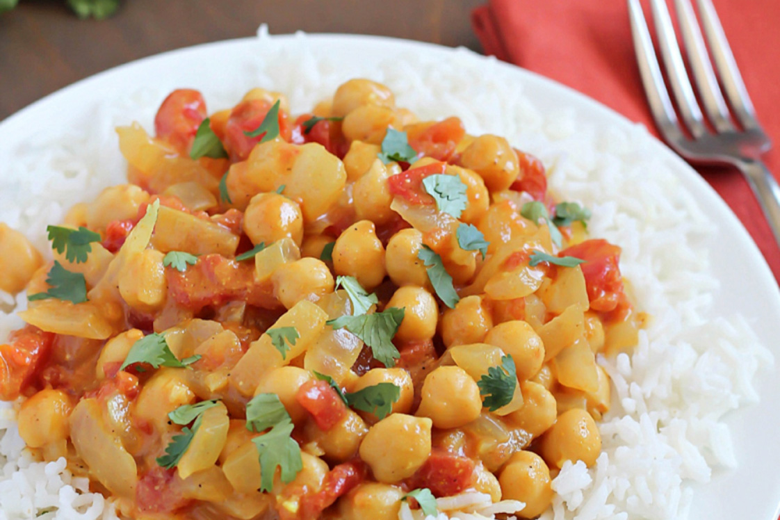 Coconut Chickpea Curry - Mains, Salads, Soups & Stews Recipe