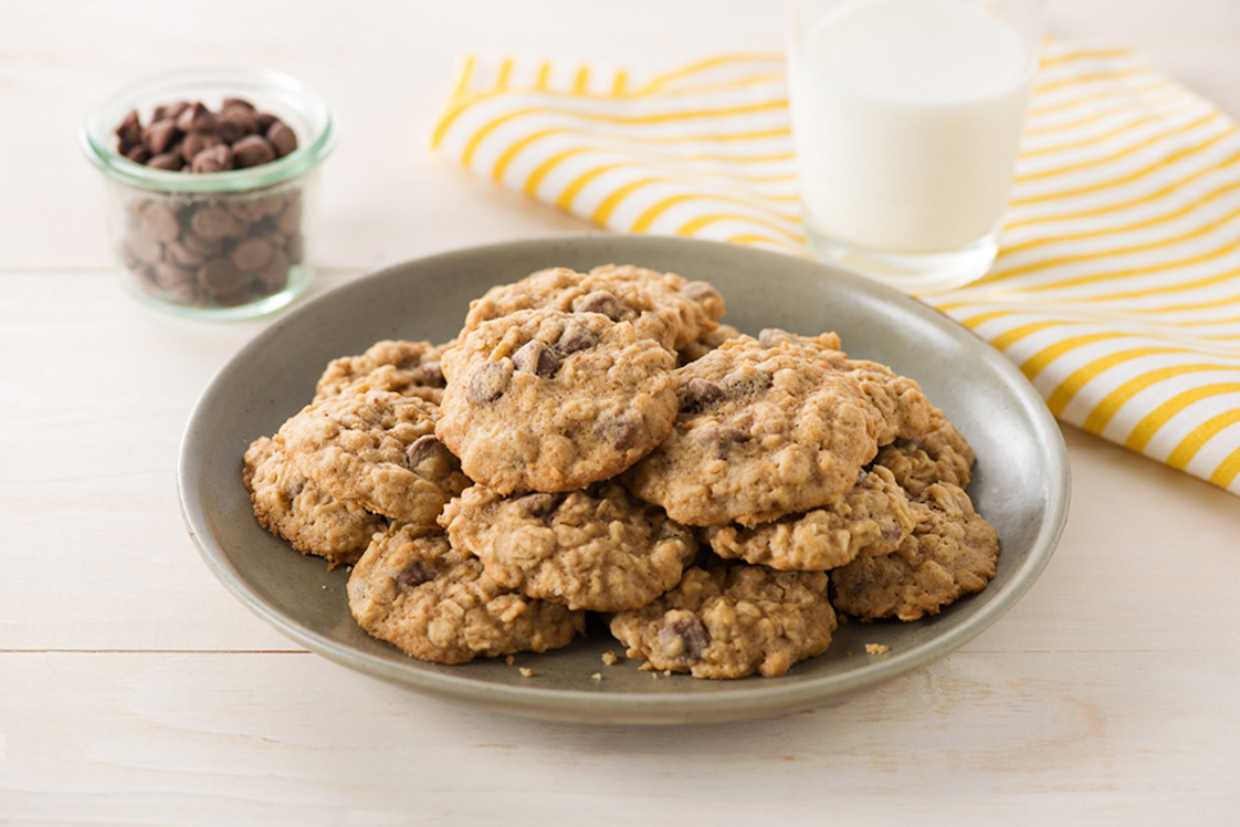 Lentil Oatmeal Cookies - Desserts Recipe