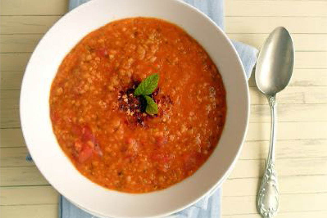 Moroccan Red Lentil Soup - Salads, Soups &amp; Stews Recipe