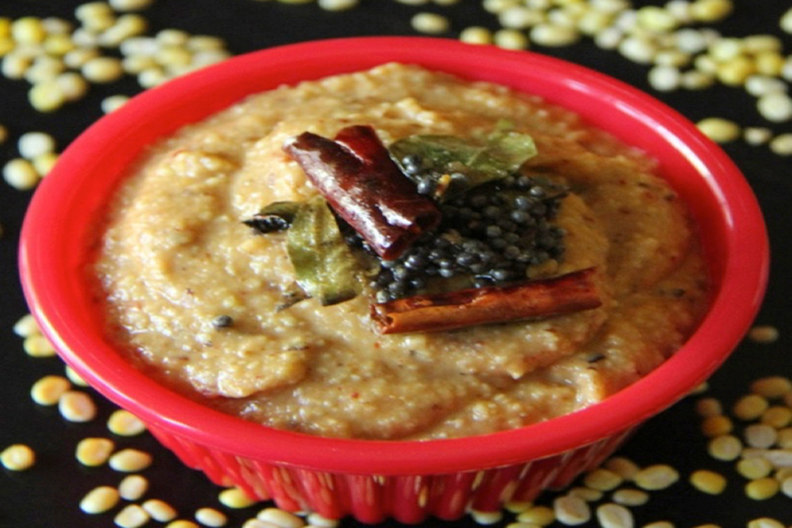 Pesara Pappu Pachadi - Appetizers, Snacks & Sides, Mains Recipe