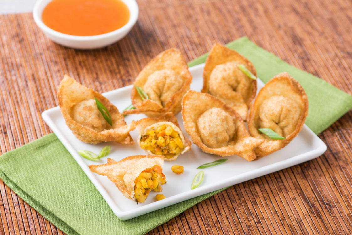 Yellow Split Pea Wontons - Appetizers, Snacks & Sides Recipe