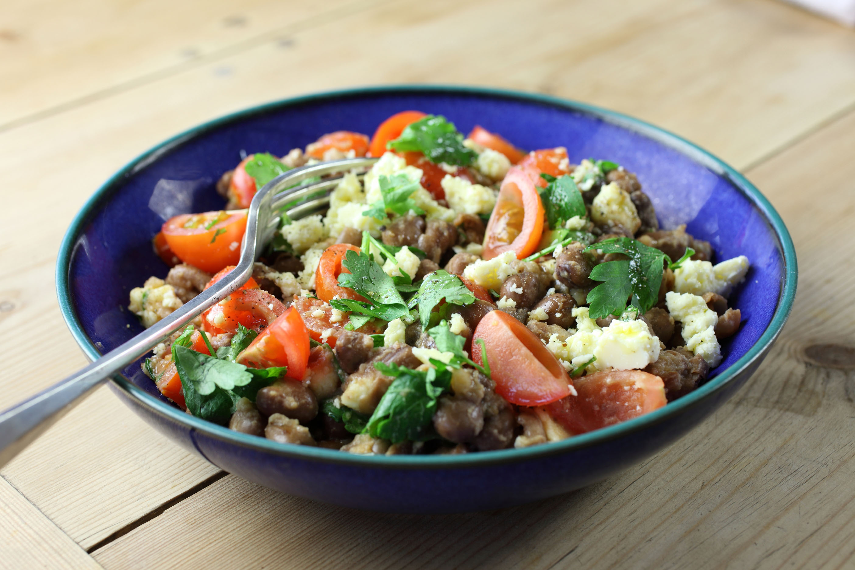 Bressingham Warm Bean Salad - Appetizers, Snacks &amp; Sides, Mains Recipe