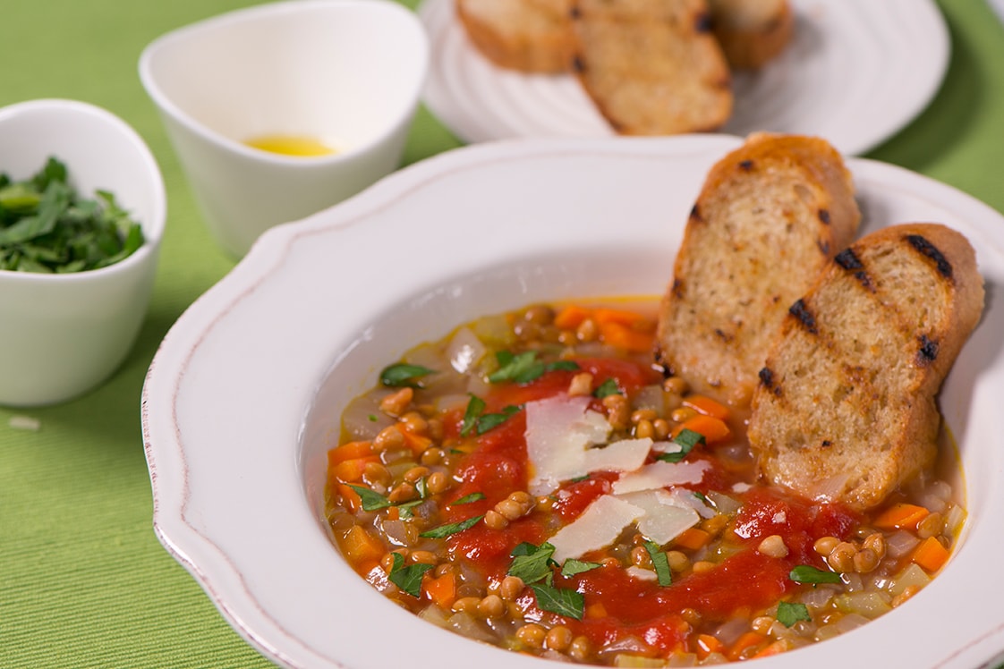 Italian Lentil Soup - Gourmet Gurus, Salads, Soups &amp; Stews Recipe