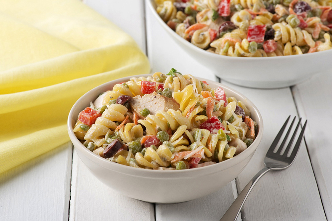 Turkey, Rotini and Split Pea Salad - Appetizers, Snacks & Sides, Mains Recipe