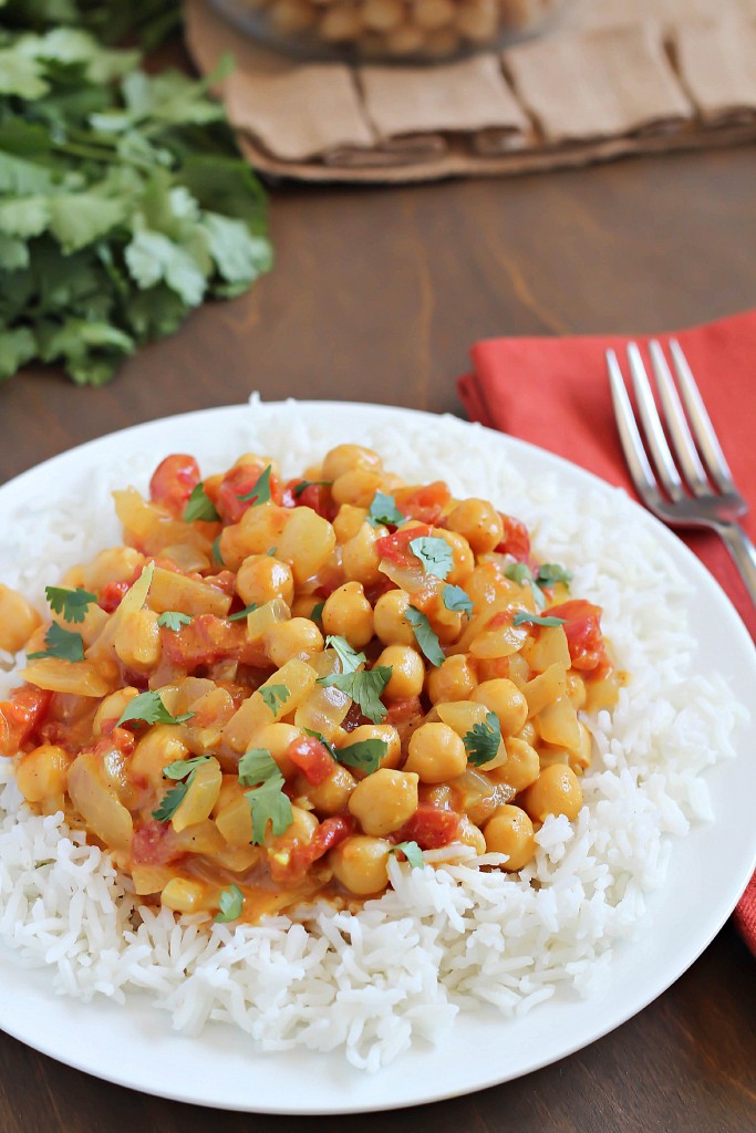Coconut Chickpea Curry Half Cup Habit