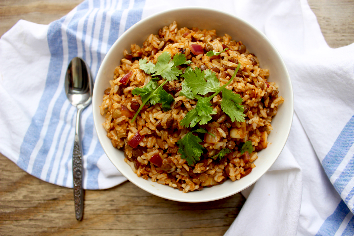 Coconut Lentil Rice Half Cup Habit
