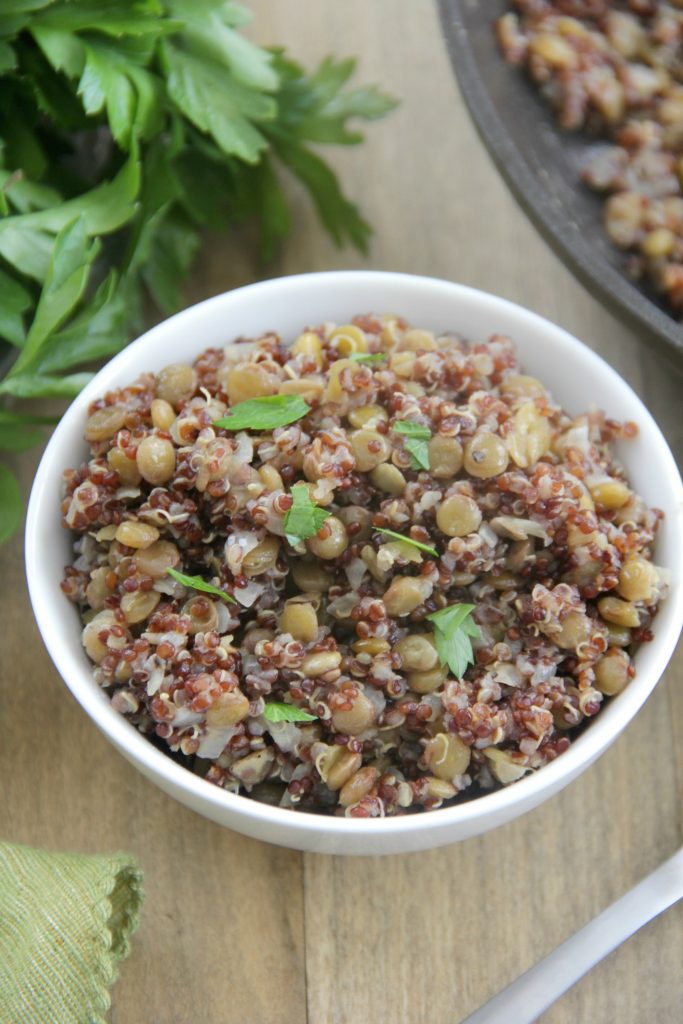 Lentil Quinoa Pilaf Half Cup Habit
