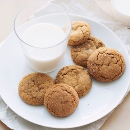 Chickpea ginger snaps