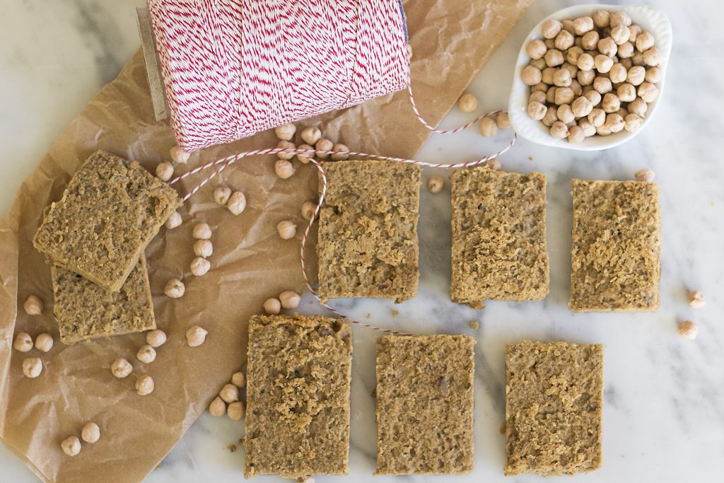 Peanut Butter Chocolate Chickpea Protein Bar - Half Cup Habit