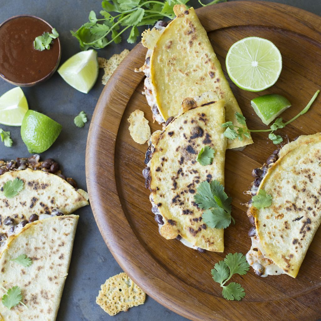 Crispy Chipotle Black Bean Tacos - Half Cup Habit