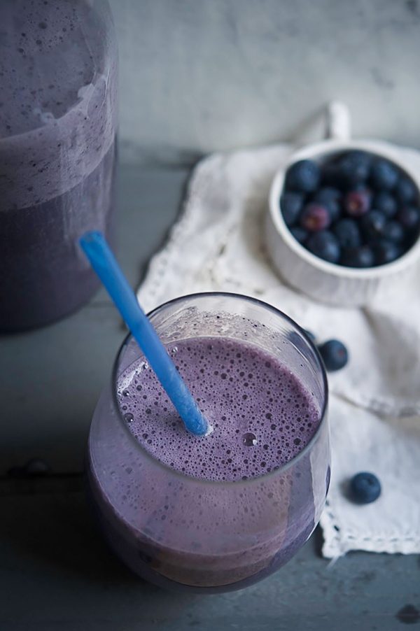 Blueberry Chai Protein Smoothie - Half Cup Habit