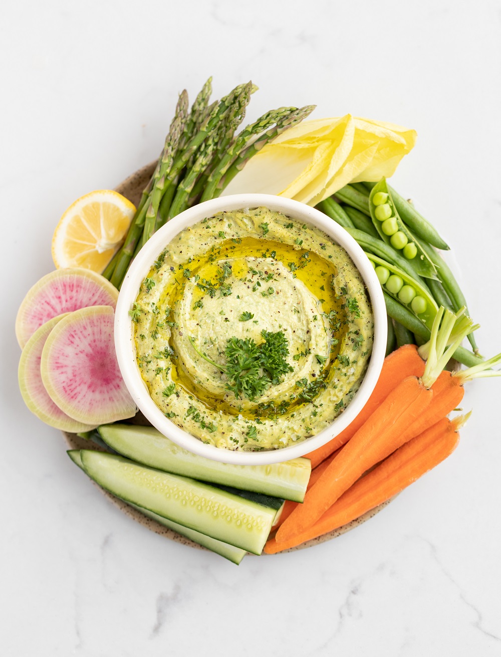 Pea & Parsley Hummus Half Cup Habit